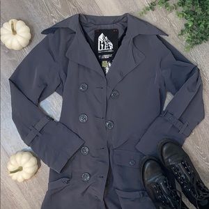 Nordstrom GET Double Breasted Utility Trench Coat